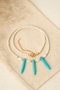 Heliophilia Silver Collar Multicolor de Metal Lacado